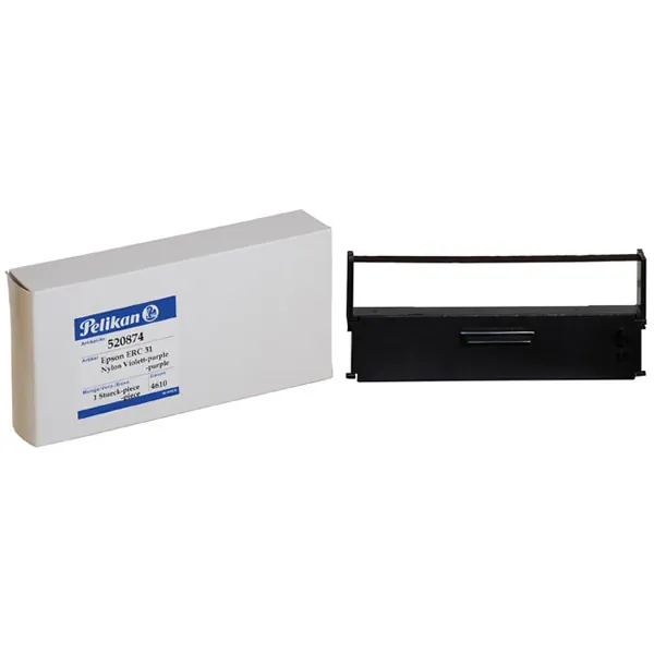Druckerfarbband Pelikan für Epson 520874 - violett ERC 31 u.a 13 mm x 13 m