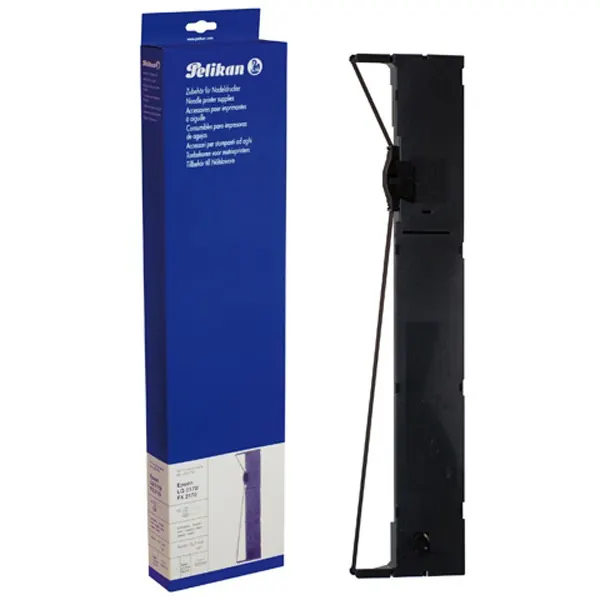 Druckerfarbband Pelikan für Epson 525055 - schwarz LQ 2170/FX 2170 u.a. 12,7 mm x 60 m