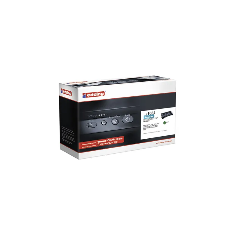 Druckertrommel edding ersetzt Brother 1034-EDD - DR-3200 schwarz ca. 25.000 Seiten