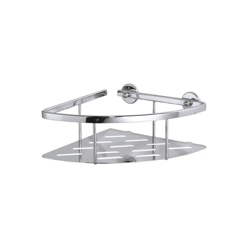 Duschablagekorb tesa ALUXX 40203 - chrom einstöckig Klebelösung Aluminium