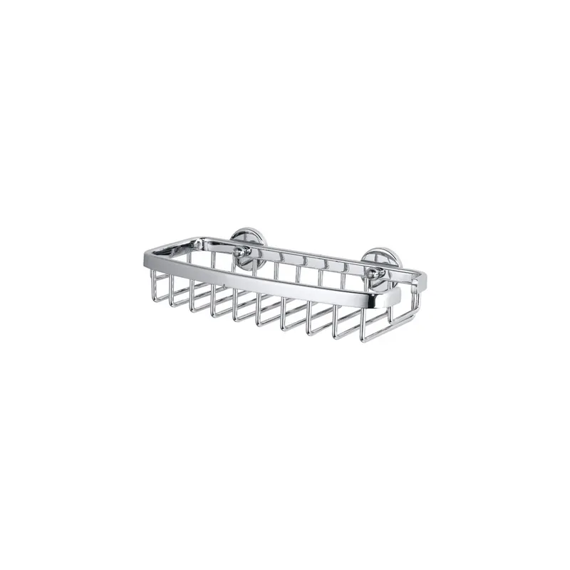 Duschablagekorb tesa ALUXX 40207 - chrom einstöckig flach Aluminium
