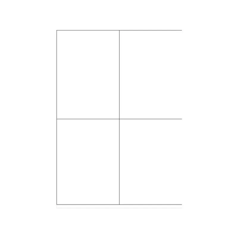 easy Label Etiketten Premium 105,0 x 148,0 mm 100 Blatt in weiß