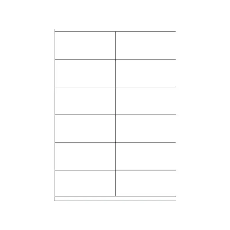 easy Label Etiketten Premium 105,0 x 48,0 mm 100 Blatt in weiß
