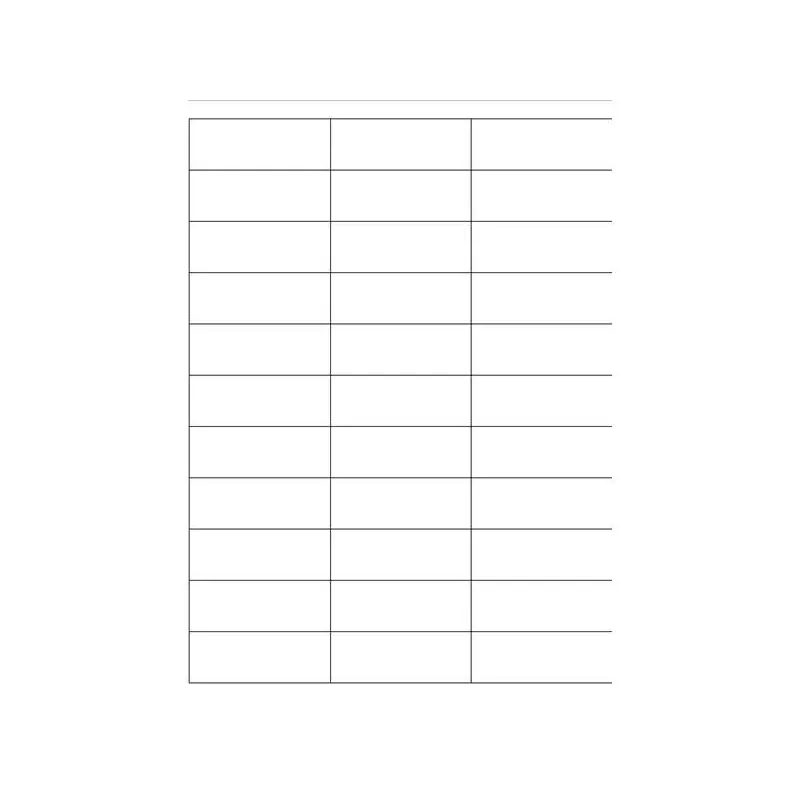 easy Label Etiketten Premium A4 70,0 x 25,4 mm 100 Blatt in weiß
