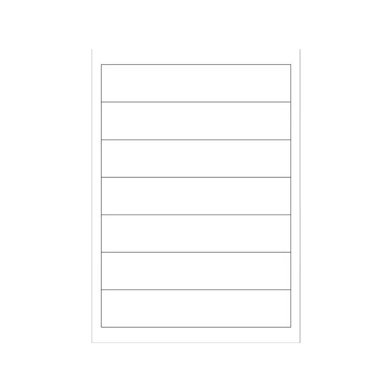 easy Label Ordneretiketten 192,0 x 38,0 mm 100 Blatt in weiß
