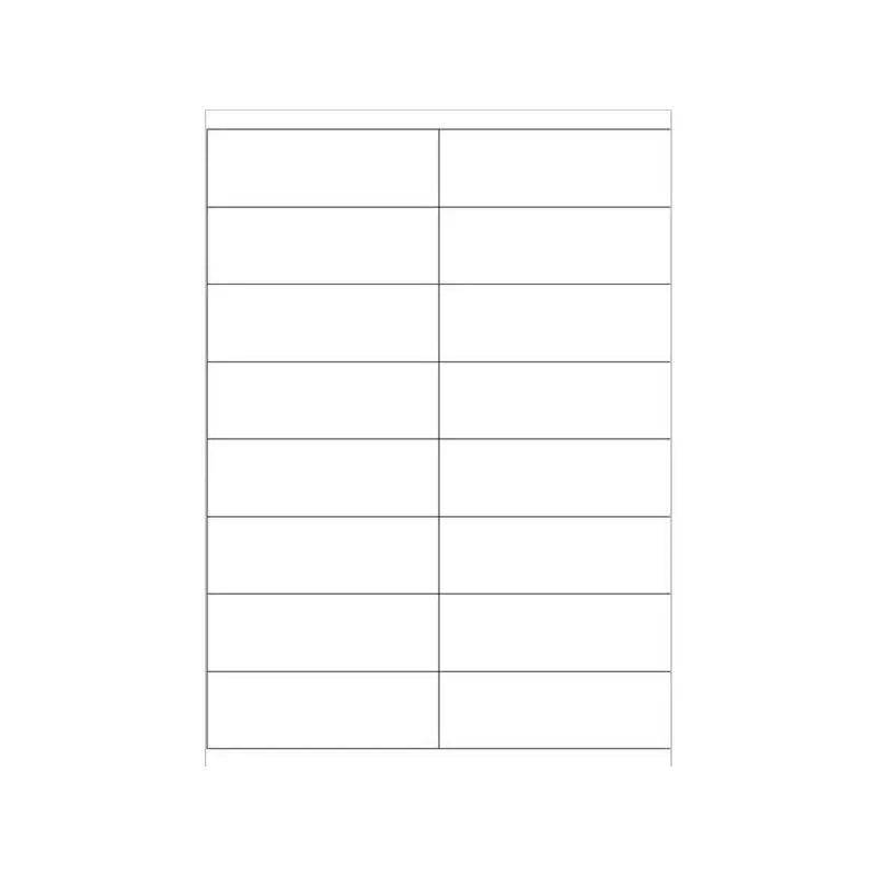 easy LABEL Premium Etiketten 105,0 x 35,0 mm 100 Blatt in weiß