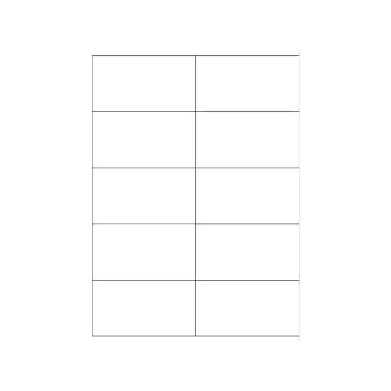 easy Premium Label Etiketten Premium A4 105,0 x 57,0 mm 100 Blatt in weiß