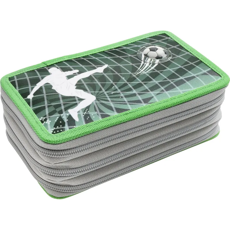 Eberhard Faber 577473 Triple Decker Federmäppchen Fußball 36 tlg