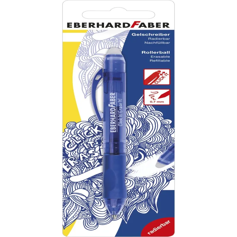 Eberhard Faber 582171 Gel-Tintenroller Radierbarer Gelschreiber