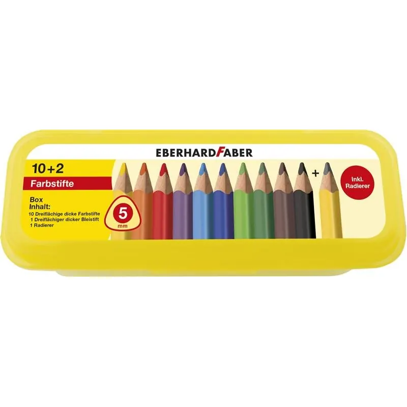 EberhardFaber Buntstifte Jumbo dreikant 12 tlg. Box