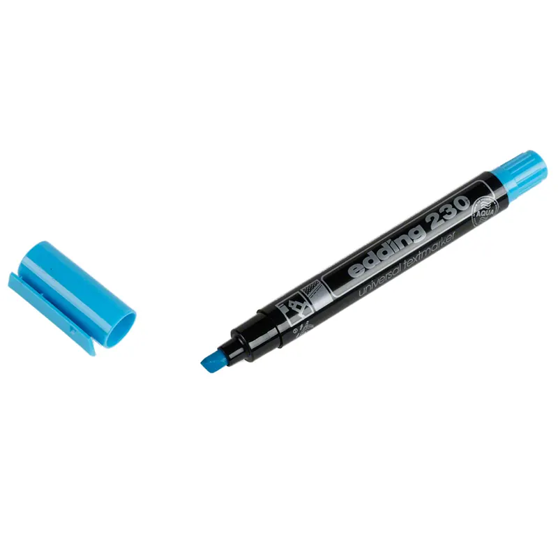 Edding 230 universaler Textmarker, blau