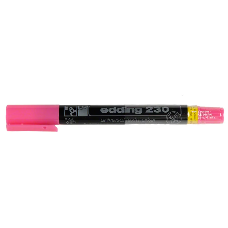 Edding 230 universaler Textmarker, pink