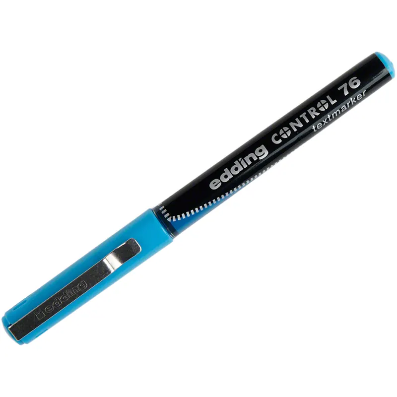 Edding Control 76 Textmarker, hellblau