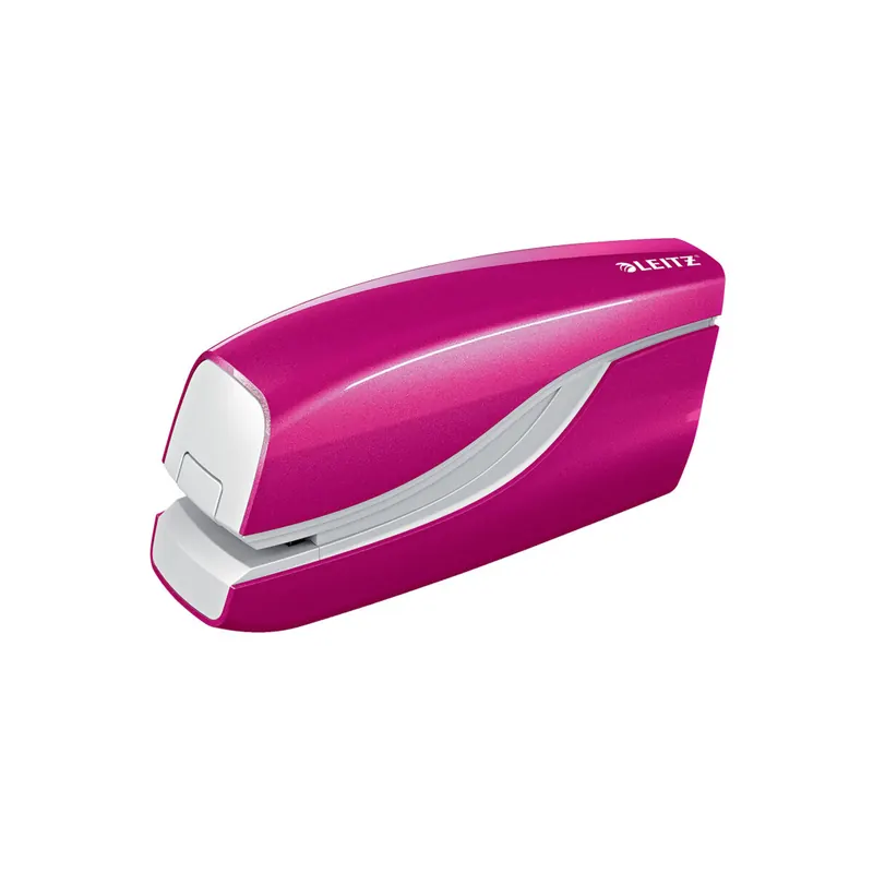 Elektroheftgerät Leitz WOW 5566 - pink 10 Blatt Springfachmechanik Metall/Kunststoff