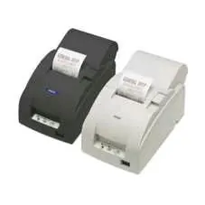 EPSON TM-U220A-057 - Bon-Nadeldrucker, 76mm, RS232, Abschneider, Aufwickler, Schwarz