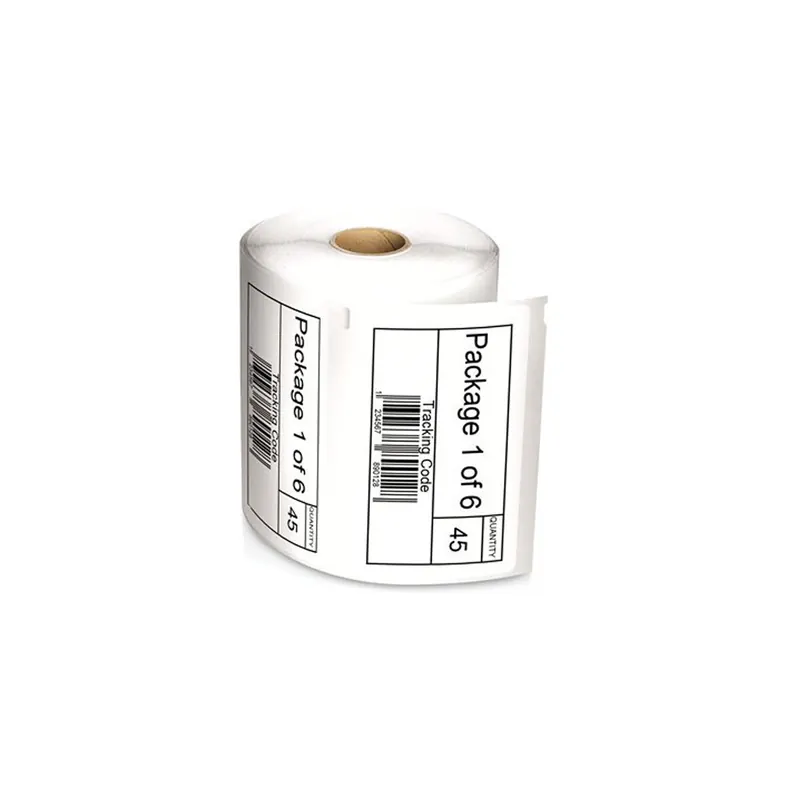 Etikettendrucker Rollenetikett Dymo S0947420 - auf Rolle Versand-Etikett 59 x 102 mm weiß permanent Thermopapier für Thermodrucker Pckg/2x575