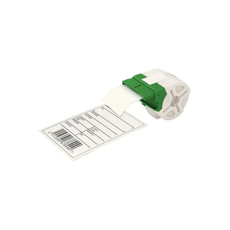 Etikettendrucker Rollenetikett Leitz ICON 7004 - auf Rolle Vielzweck-Etikett 60 mm x 22 m weiß permanent Thermopapier für Thermodrucker Endlos