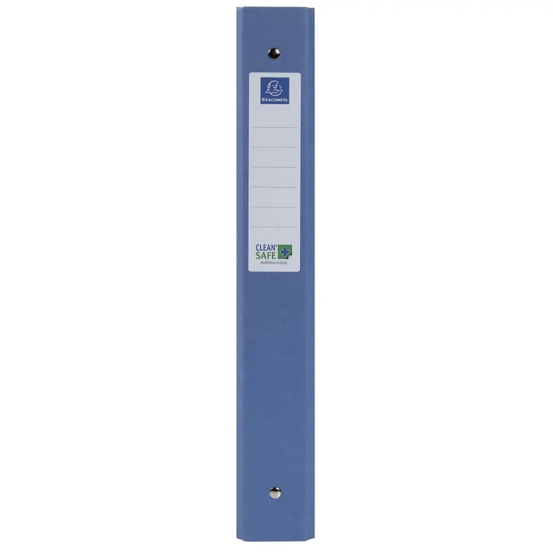 Exacompta, Clean'Safe Ringbuch A4, 2 Ringe 30mm - Blau