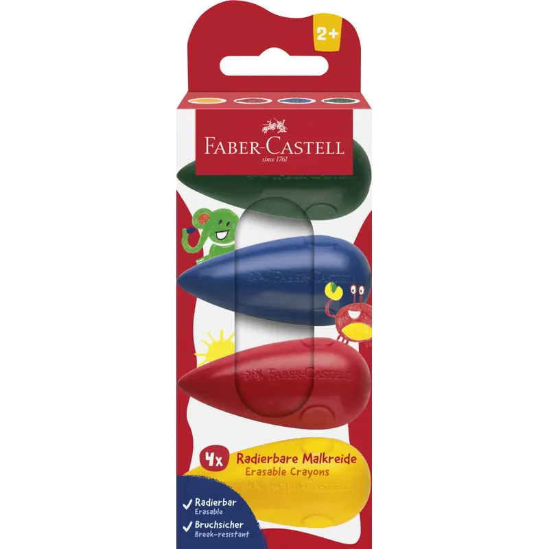 Faber- Castell - Malkreide Birne 4er