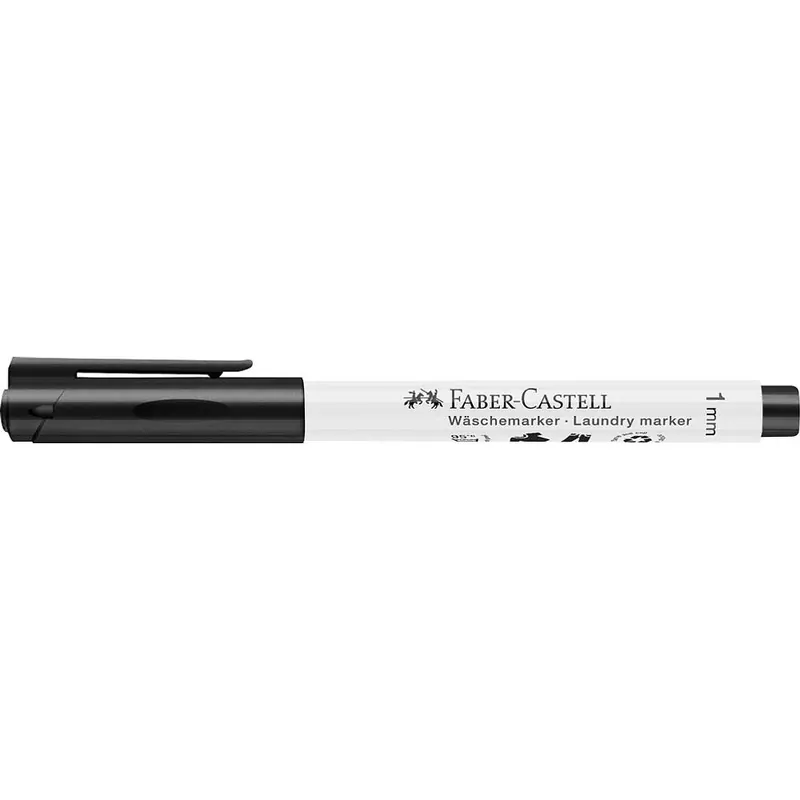 FABER-CASTELL Textilmarker schwarz 1,0 mm