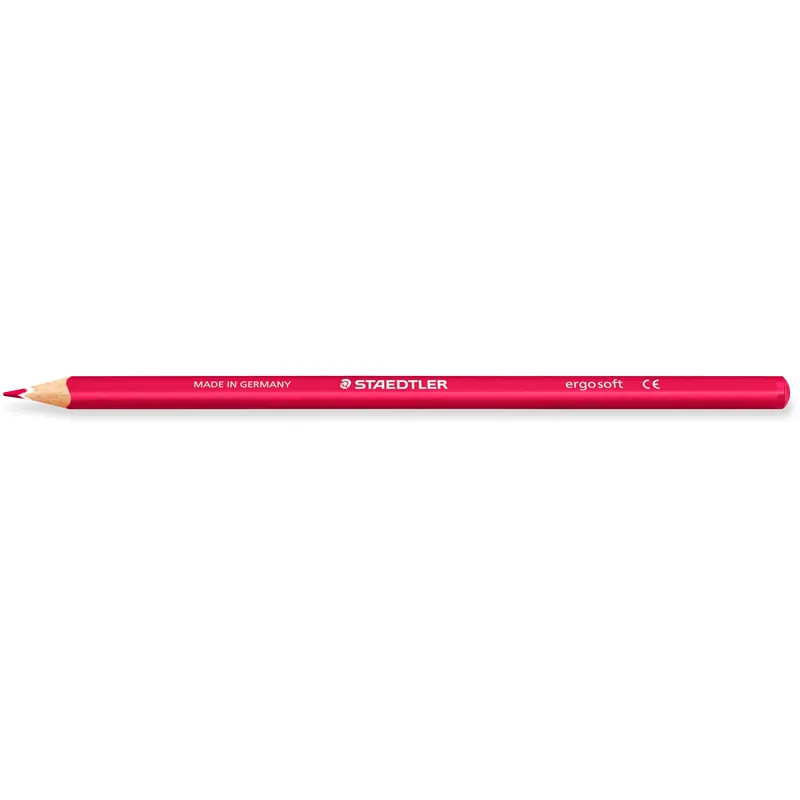 Farbstift Staedtler Mars ergo soft 157 - bordeauxrot Normalmine Ø 3 mm Dreieckform