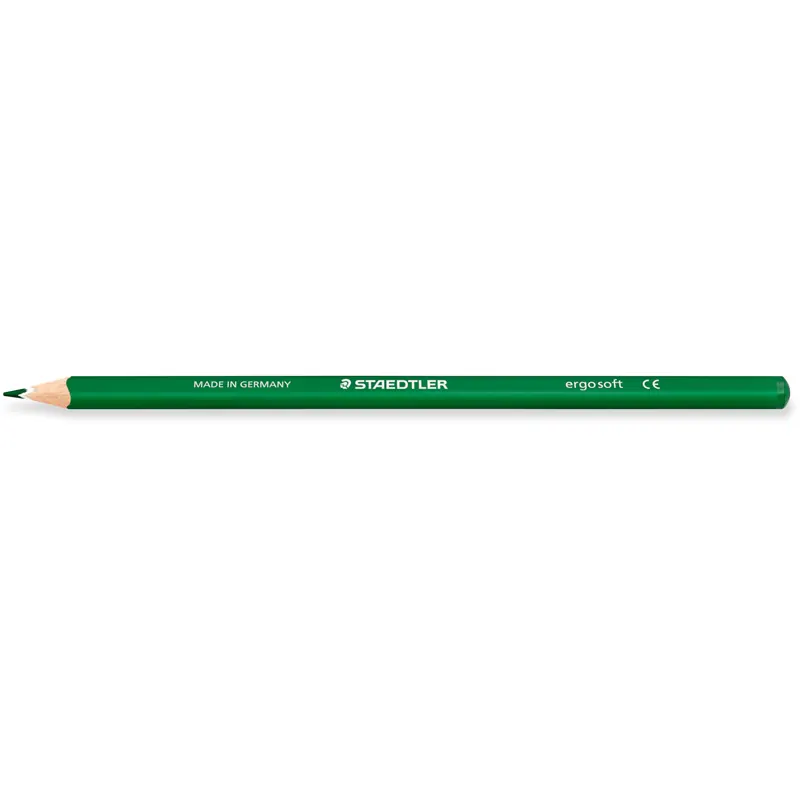 Farbstift Staedtler Mars ergo soft 157 - grün Normalmine Ø 3 mm Dreieckform