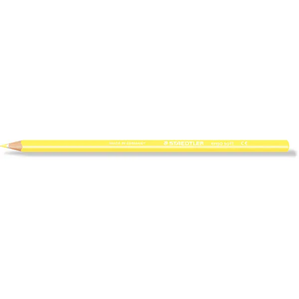 Farbstift Staedtler Mars ergo soft 157 - lichtgelb Normalmine Ø 3 mm Dreieckform