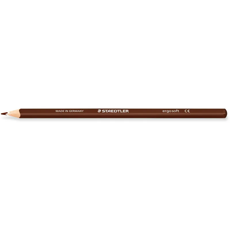 Farbstift Staedtler Mars ergo soft 157 - van Dyke braun Normalmine Ø 3 mm Dreieckform