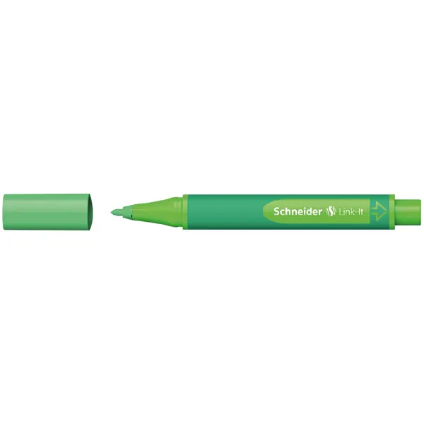 Fasermaler Schneider Link-It 1920 - highland-green 1 mm Faserspitze Tinte auf Wasserbasis gummierter Dreikantschaft