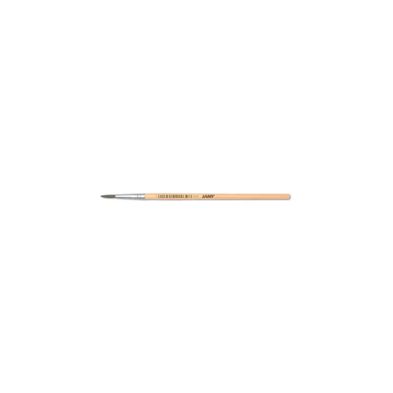 Feinhaarpinsel Lamy Standard-FH 1222039 - Strichstärke 4 nahtlose Aluzwinge Stiel aus Holz