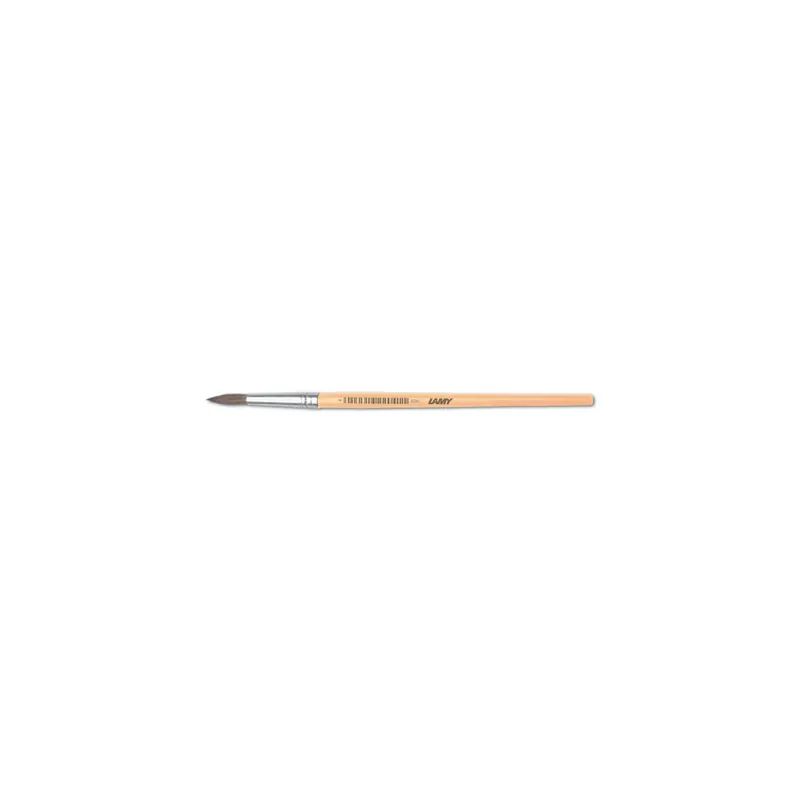 Feinhaarpinsel Lamy Standard-FH 1222040 - Strichstärke 6 nahtlose Aluzwinge Stiel aus Holz