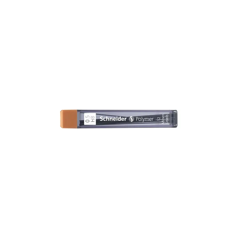 Feinminenstift Ersatzmine Schneider 1581 - schwarz 0,50 mm HB Pckg/12