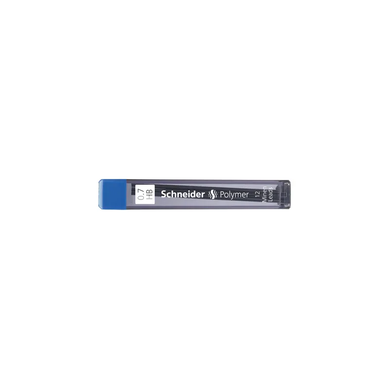 Feinminenstift Ersatzmine Schneider 1582 - schwarz 0,70 mm HB Pckg/12