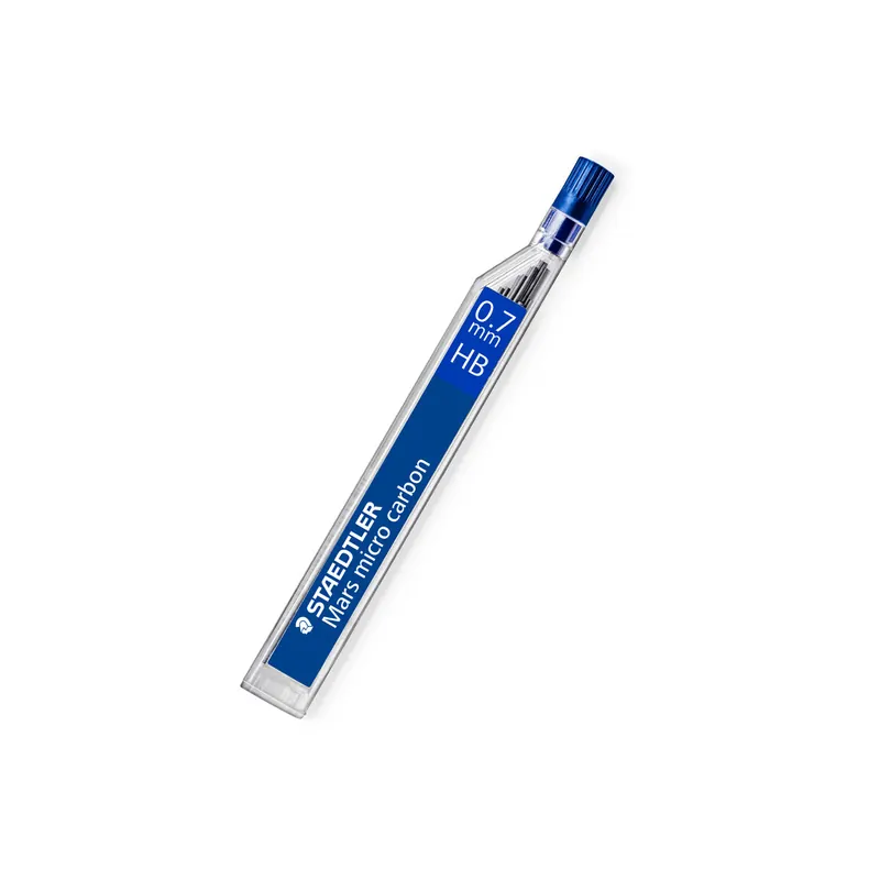 Feinminenstift Ersatzmine Staedtler Mars micro carbon 25007 - schwarz 0,70 mm HB Pckg/12