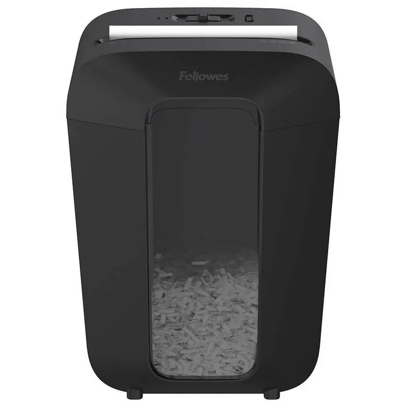 Fellowes Powershred LX70 Aktenvernichter mit Partikelschnitt P-4 4 x 40 mm 11 Blatt schwarz