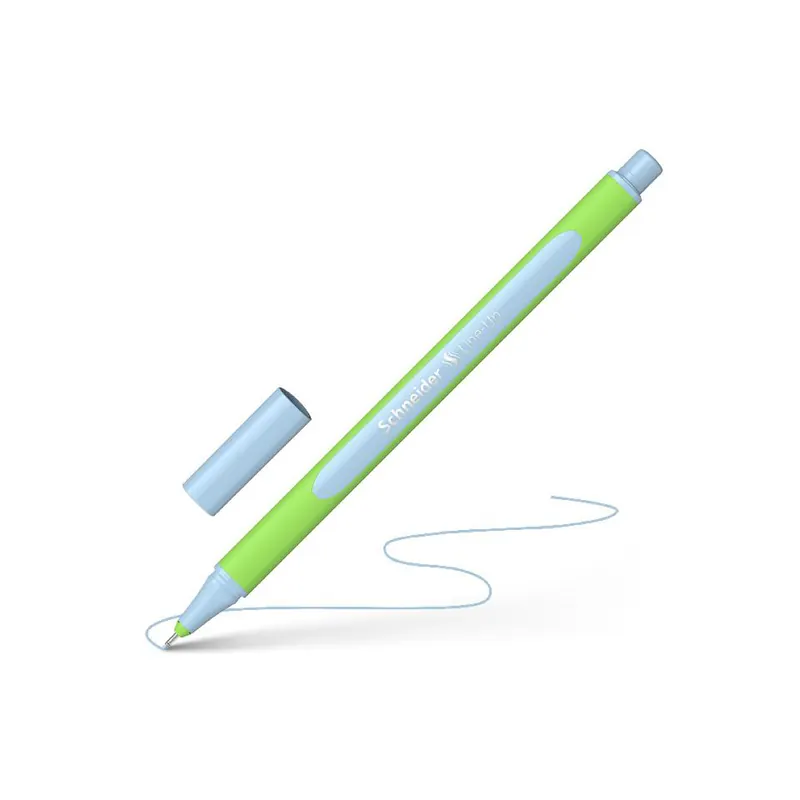 Fineliner Schneider Line-Up 1910 - pastel blue 0,4 mm gummierter Dreikantschaft