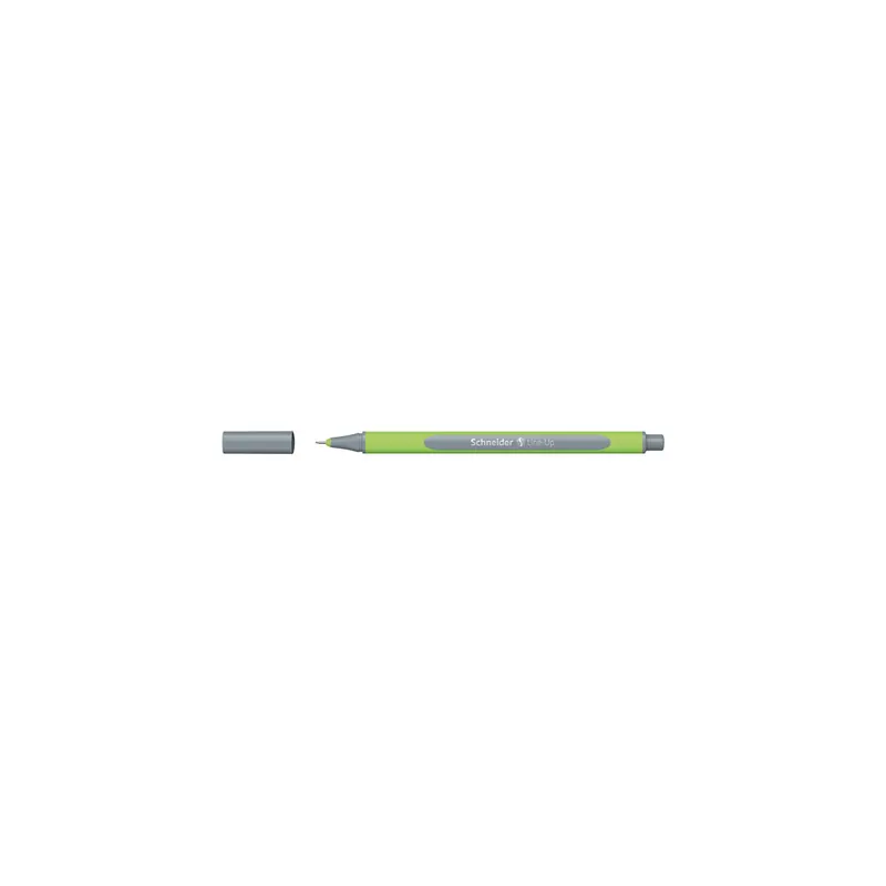 Fineliner Schneider Line-Up 910 191012 - silver-grey 0,4 mm gummierter Dreikantschaft