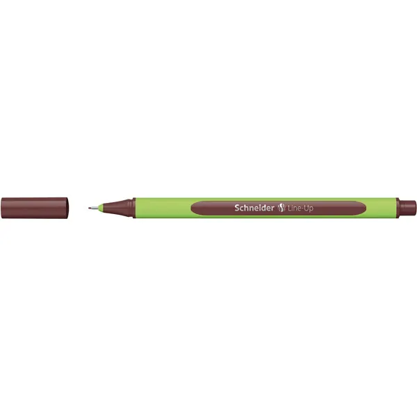 Fineliner Schneider Line-Up 910 191018 - topaz-brown 0,4 mm gummierter Dreikantschaft