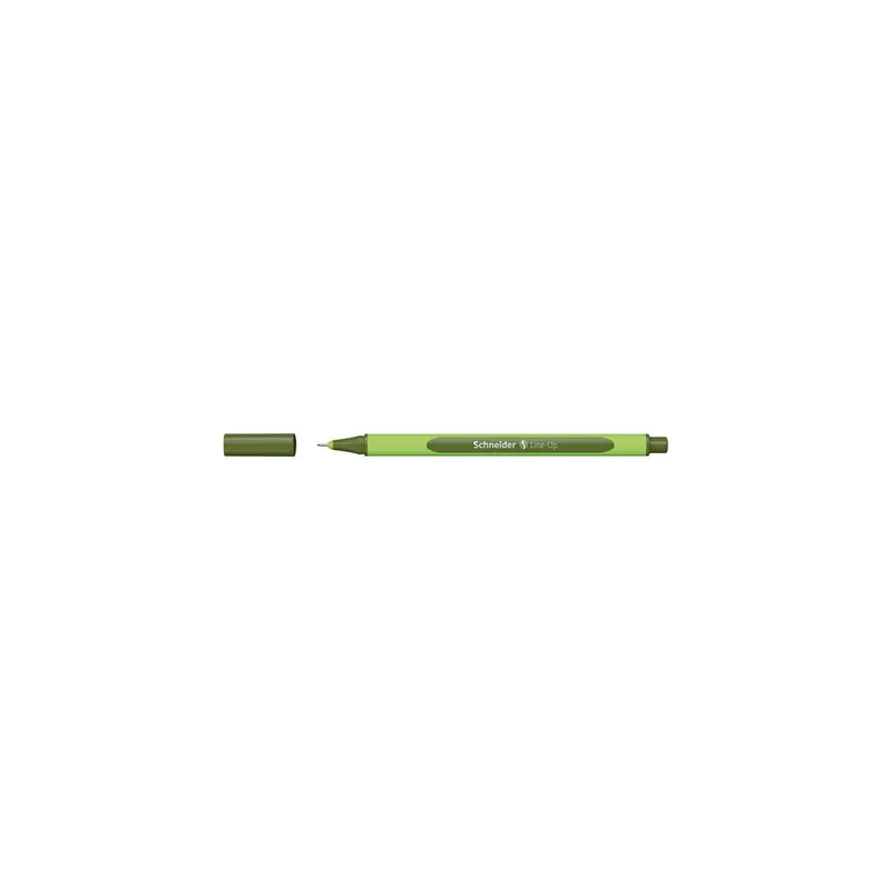 Fineliner Schneider Line-Up 910 191024 - olive-green 0,4 mm gummierter Dreikantschaft