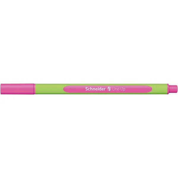 Fineliner Schneider Line-Up 910 191069 - neon-pink 0,4 mm gummierter Dreikantschaft