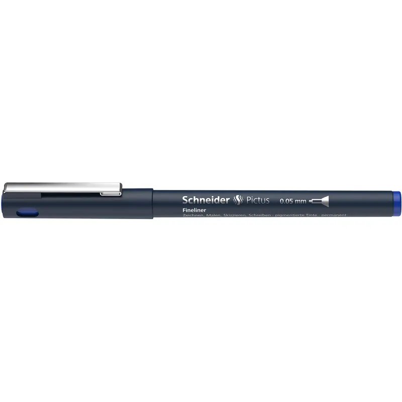 Fineliner Schneider Pictus 1970 - blau 0,05 mm