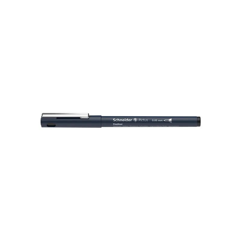 Fineliner Schneider Pictus 1970 - schwarz 0,05 mm