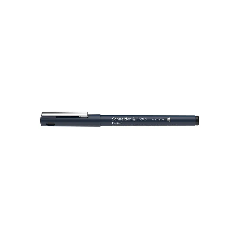 Fineliner Schneider Pictus 1971 - schwarz 0,1 mm