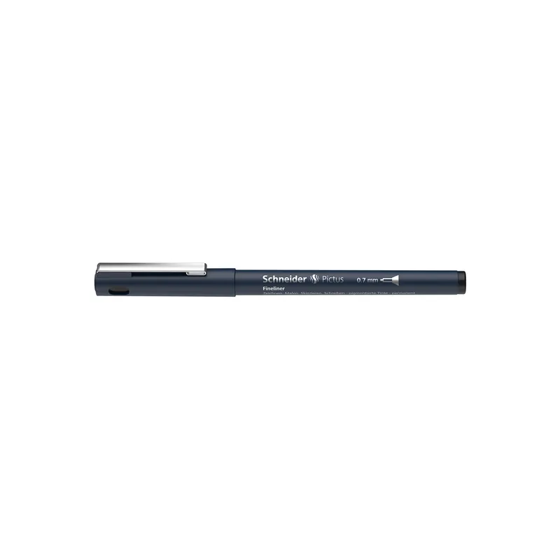 Fineliner Schneider Pictus 1976 - schwarz 0,7 mm