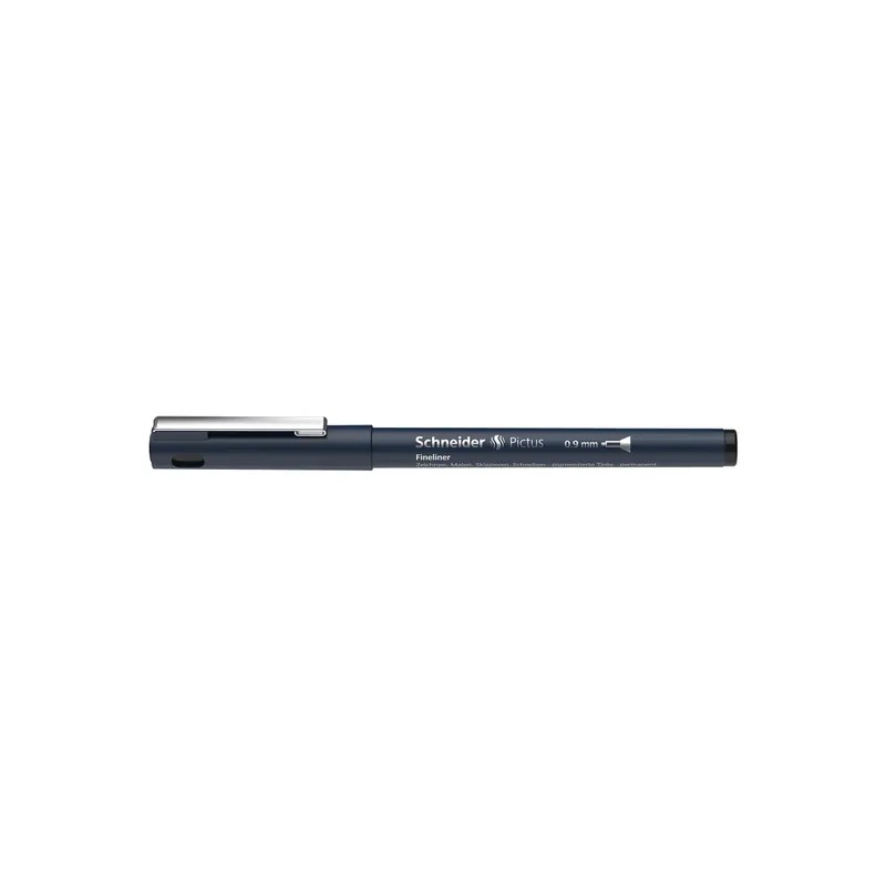 Fineliner Schneider Pictus 1977 - schwarz 0,9 mm