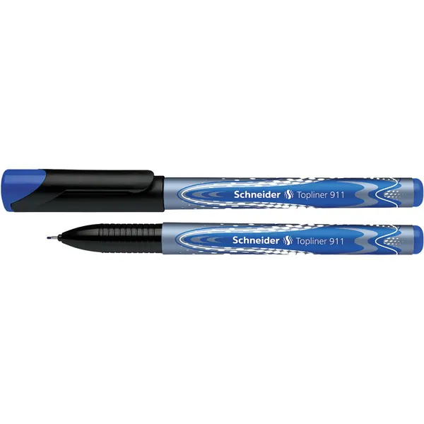 Fineliner Schneider Topliner 911 9113 - blau 0,4 mm Kunststoffschaft