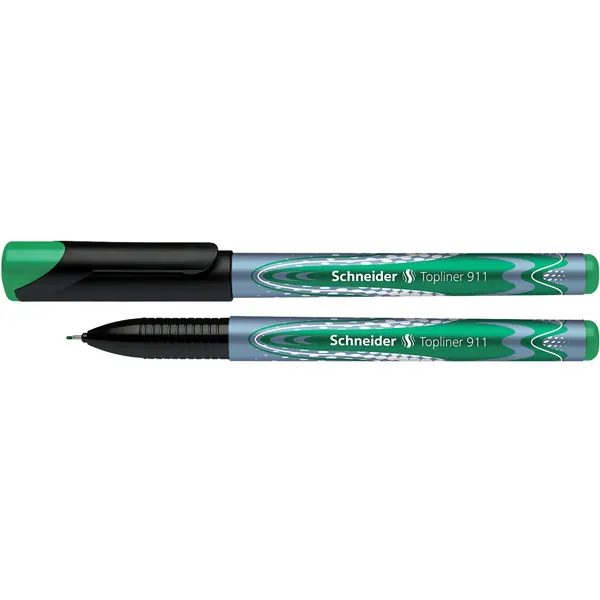 Fineliner Schneider Topliner 911 9114 - grün 0,4 mm Kunststoffschaft