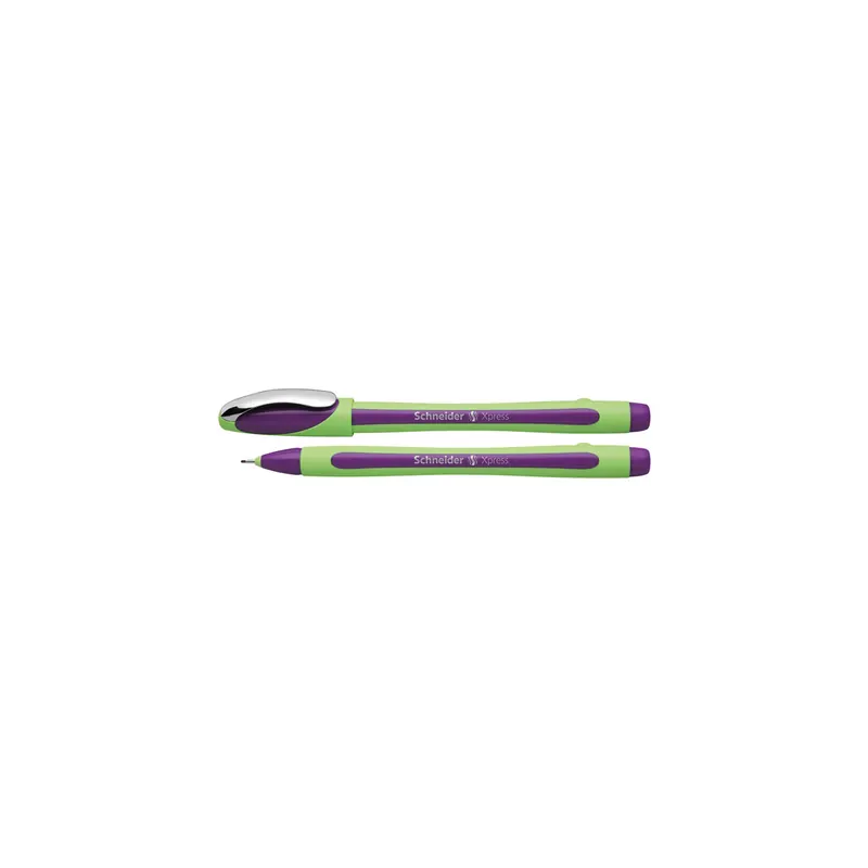Fineliner Schneider Xpress 900 190008 - violett 0,8 mm gummierter Schaft