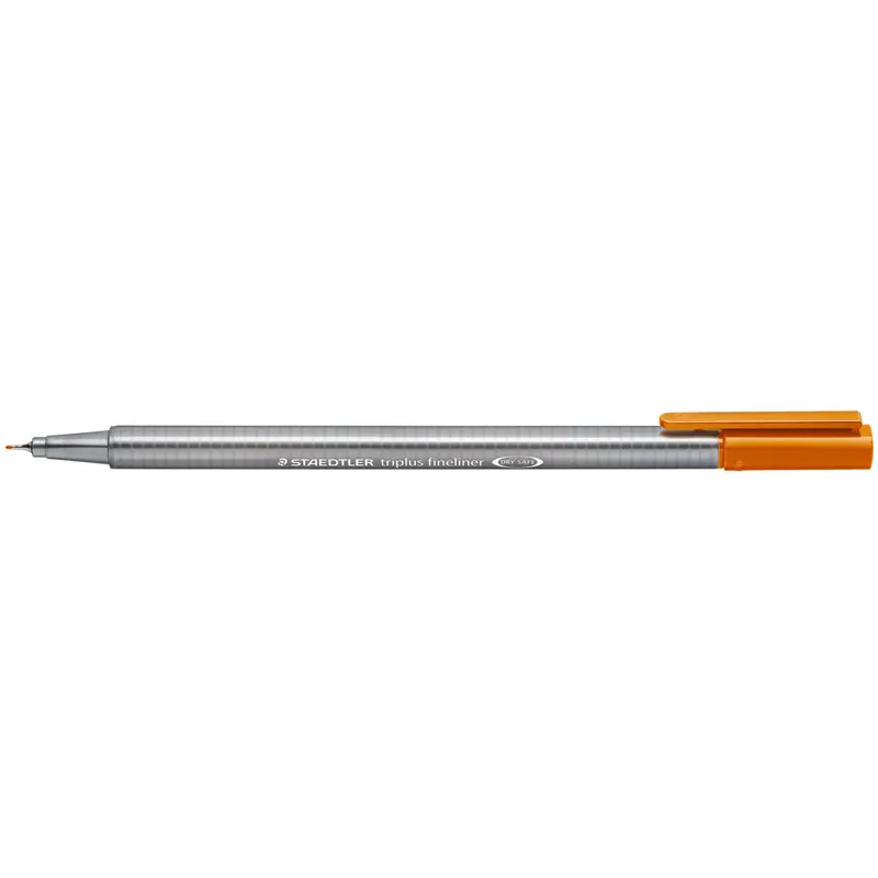 Fineliner Staedtler triplus 334 - braun 0,3 mm ergonomischer Dreikantschaft