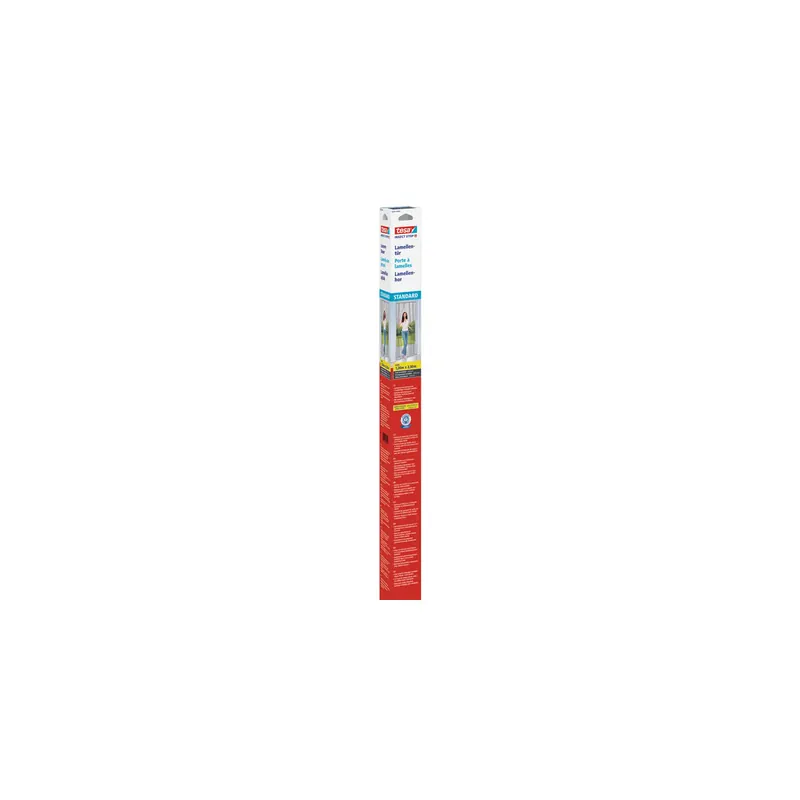 Fliegengitter Lamellentür tesa Insect Stop Standard XL 55201 - 120 x 250 cm anthrazit Klettsystem wiederverwendbar